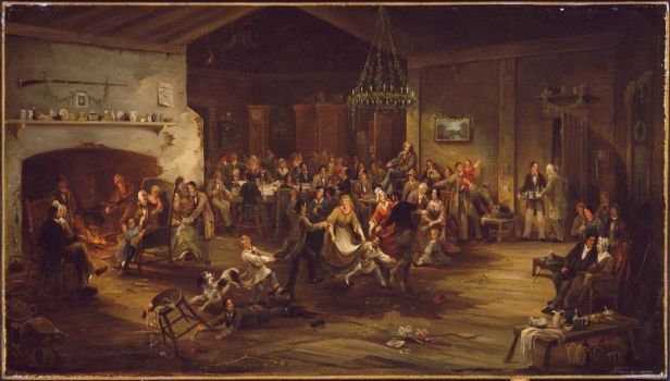 The Christmas Party, about 1850, by Robert David Wilkie. (Photo: Wikimedia Commons)